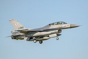 F-16B Fighting Falcon (J-065) der Royal Air Force. von Jaap van den Berg