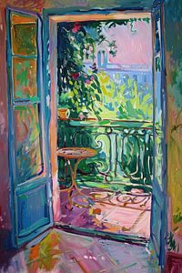 Landschaft im Monet-Stil