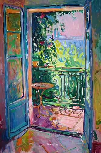 Landschaft im Monet-Stil