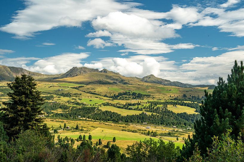 High plateau of the Eisack valley in South Tyrol by Leo Schindzielorz
