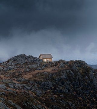 Hütte auf dem Hügel von Jurre Vonk
