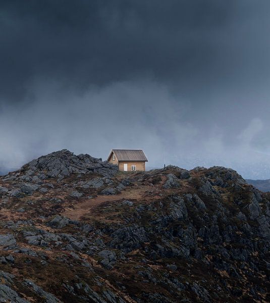 Hütte auf dem Hügel von Jurre Vonk