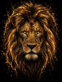 lion noir or sur Cw Spronk