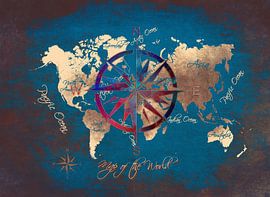 World map 11 #map #worldmap by JBJart Justyna Jaszke