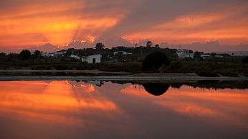 zonsondergang sur Marina Nieuwenhuijs