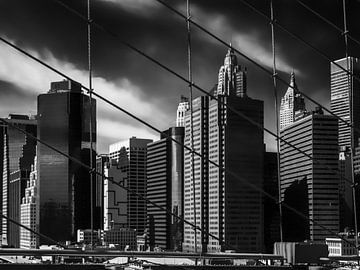 Von der Brooklyn Bridge aus gesehen von Benny Pettersson