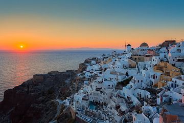 Santorini - Griekenland van Roy Poots