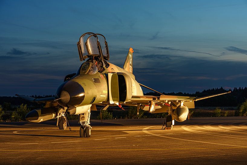 McDonnell Douglas F-4E Phantom II from 32nd TFS. by Jaap van den Berg