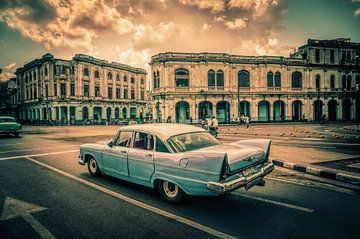Vintage car in Havana - Cuba van Loris Photography