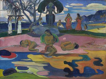 Mahana no atua (Dag van de God), Paul Gauguin - 1894