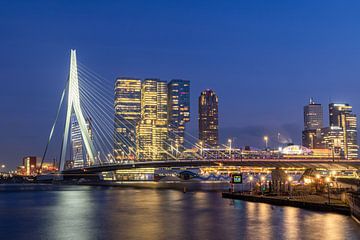 Erasmusbrug - Rotterdam van Johan van Ellen