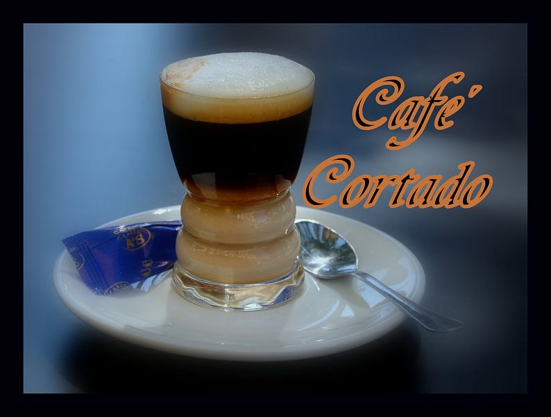 Cafe cortado by Iris Heuer