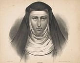 Carel Christiaan Antony Last, Porträt einer Nonne, 1834 - 1845 von Atelier Liesjes Miniaturansicht