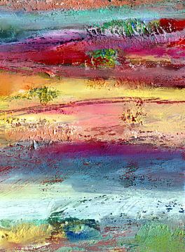 Impulsiv -Farben einer Landschaft von Claudia Gründler
