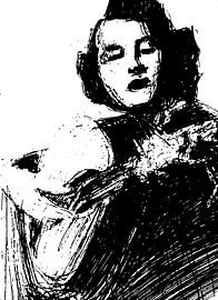 FEMME GITCH sur Vincent Jacobs