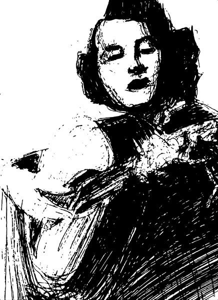 WOMAN GITCH by Vincent Jacobs