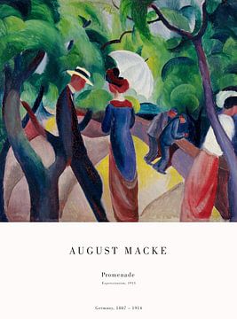 August Macke - Promenade van Old Masters