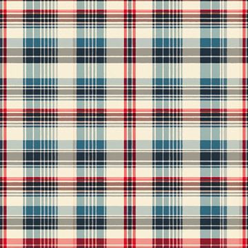 Vintage Plaid # LXI by Whale & Sons
