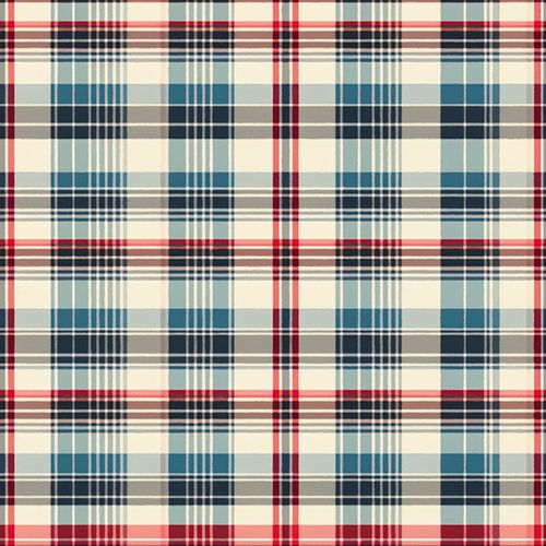 Vintage Plaid # LXI