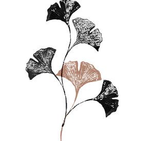 Gingko leafs van Olga Tromp