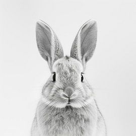 Rabbit by Poster Art Shop