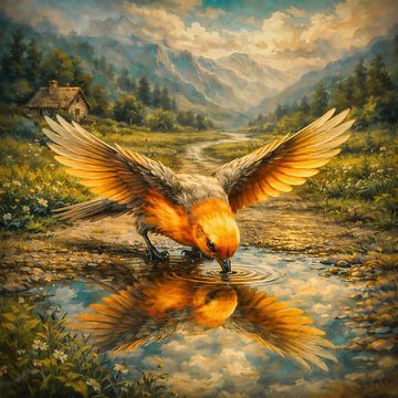 Mirror of the Morning by INGO