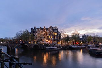 Amsterdam, when the lights are on by Maja Mars