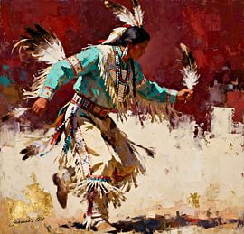 Feathered Wind Dance von Johannas Art Creations