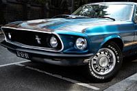Ford Mustang GT Cobra auto blauw