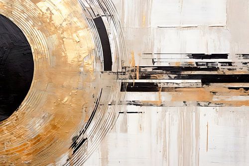 ABSTRACT KUNST Cirkel van de eeuwigheid