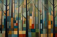 Bos Paul Klee stijl