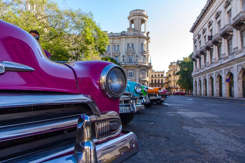 Oldtimers in Havana van Rob Altena