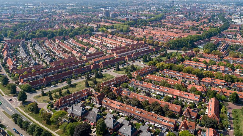 Zicht op Hilversum van Peter Veerman