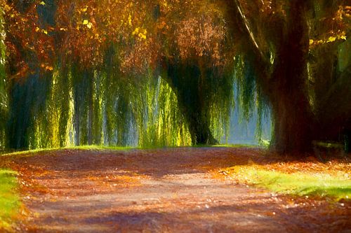 BERLIJN Lietzensee - kleurrijke herfst II