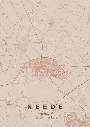 Neede Map by Stef van Campen