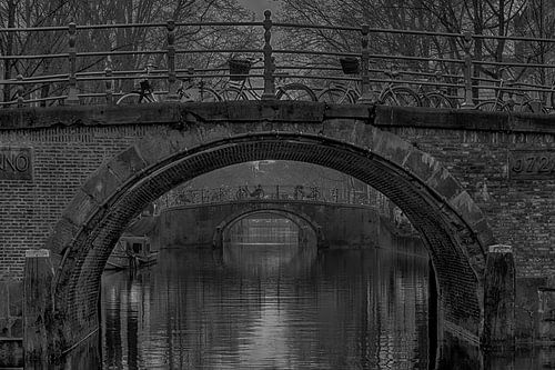 Brug over de Herengracht in Amsterdam
