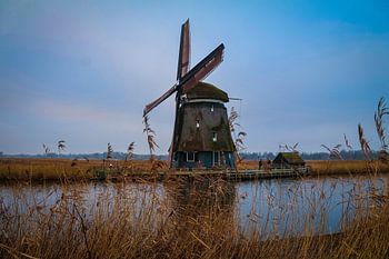 Serene beauty, mill in North Holland