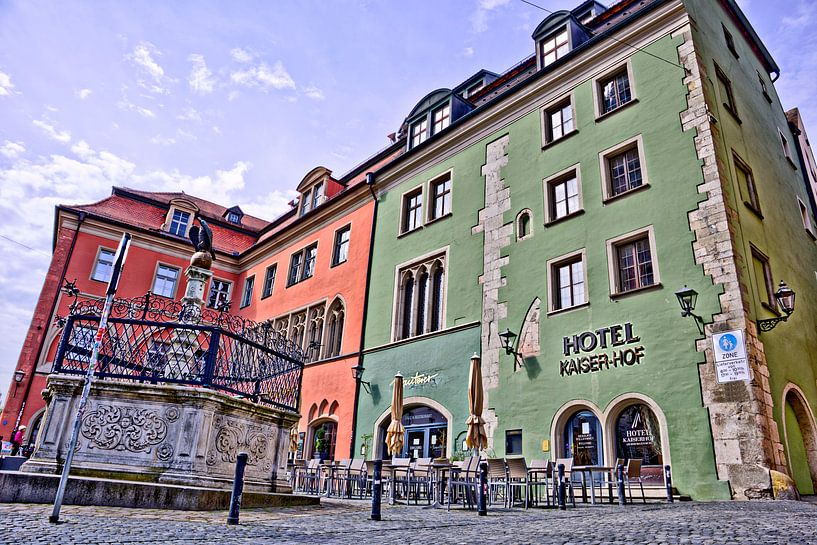 Domplatz Regensburg von Roith Fotografie