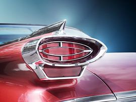 Amerikanischer Oldtimer 1959 Heck von Beate Gube