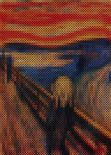 De schreeuw - Edvard Munch van Gunawan RB