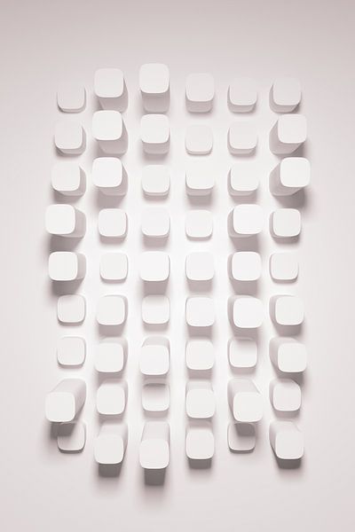 Bumpy Wall Lilac van Jörg Hausmann
