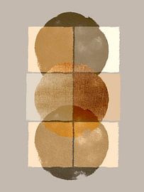 Scandinavia Nordic Abstract by Mad Dog Art