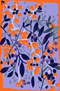 Blue And Orange Berries by Treechild thumbnail