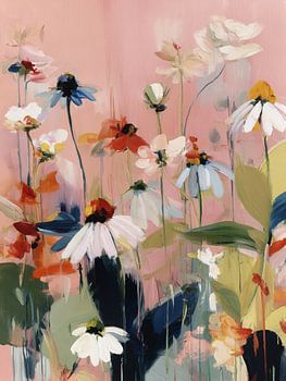 Blühendes Wildblumenfeld