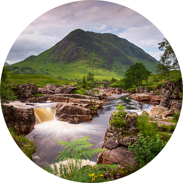 Etive rivier in Glencoe van Antwan Janssen