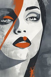 Woman - Women - Portrait of a woman by Poster Art Shop