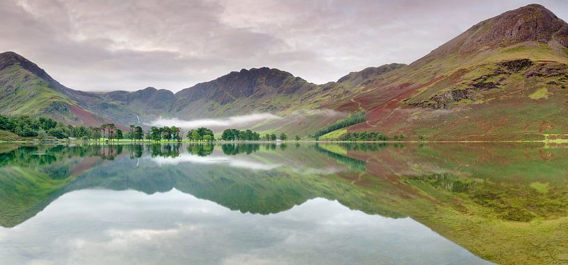 Wafts of mist over Buttermere Lake by Markus Lange