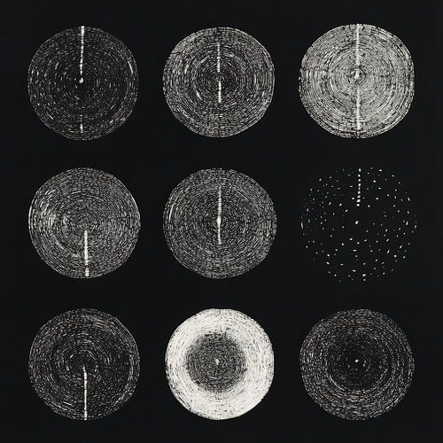 Cirkels, Japandi stijl