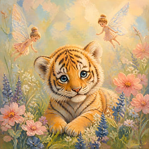 Traumwiese – Tiger