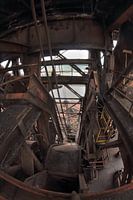 L'aciérie d'Urbex vue du ciel